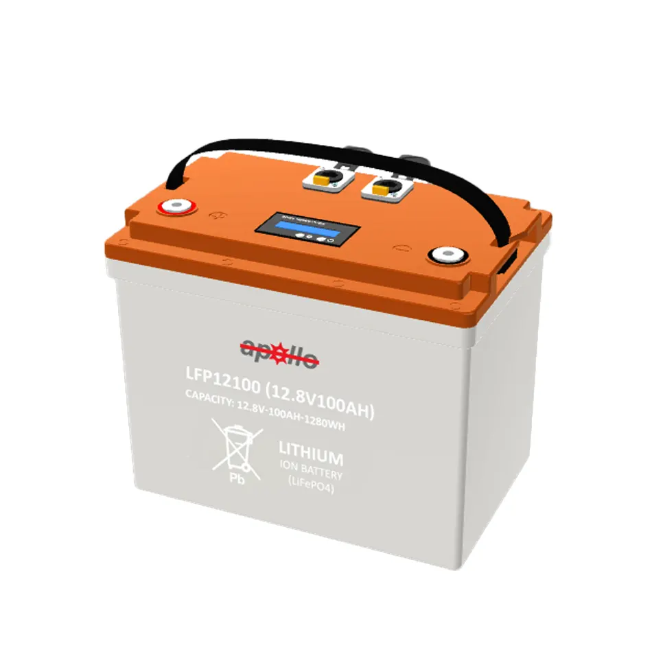 Apollo LFP12100 (12.8V 100Ah) Lithium Iron Phosphate Battery