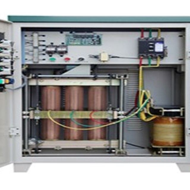 APOLLO TNS 100K three phase servo motor automatic voltage stabilizer