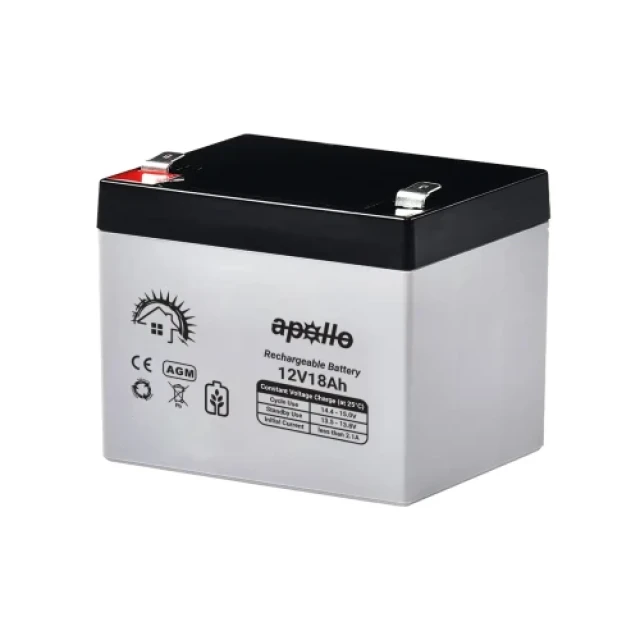 Apollo 12v 18Ah AGM Battery