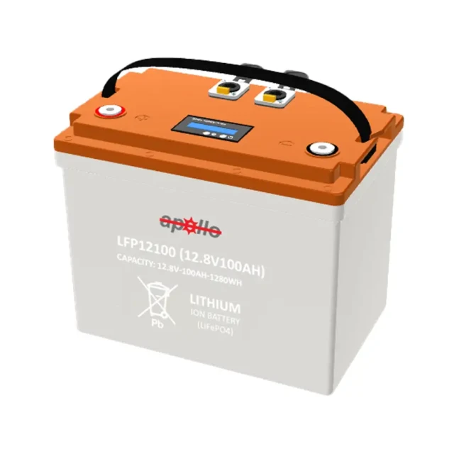 Apollo LFP12100 12.8V100AH Lithium Battery